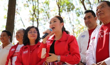 "อุ๊งอิ๊ง"พรรคเพื่อไทยชูใช้เทคโนโลยีพลิกชีวิตเกษตรกร พร้อมเป็นเซลส์แมน เปิดตลาดต่างประเทศ