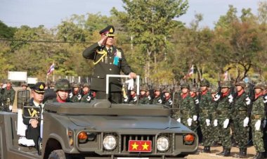 ผบ.มทบ.310 ตาก ประธานพิธีกระทำสัตย์ปฏิญาณต่อธงชัยเฉลิมพล เนื่องในวันกองทัพบก และวันกองทัพไทย