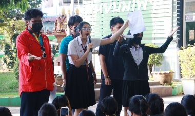 อาชีวะเดือด!นศ.อาชีวศึกษาพิจิตรรวมตัวชุมนุมประท้วงขับไล่ผู้บริหารสถานศึกษา