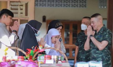 แม่ทัพภาคที่ 4 เยี่ยมให้กำลังใจและร่วมไว้อาลัยการจากไปของ ดร.ปรีดี  มะนีวัน