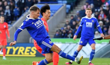 "เลสเตอร์ "โดนปล้นชัย "ไบรจ์ตัน" ไล่เจ๊าท้ายเกมสุดมัน ศึกพรีเมียร์ลีก อังกฤษ