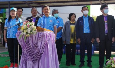 อบต.สำโรงเปิดโครงการกีฬาต้านยาเสพติด-สานสัมพันธ์อันดีระหว่างชุมชน