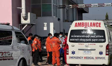 ตรวจดีเอ็นเอ 11 ศพ เหยื่อรถตู้ชนไฟลุกท่วมย่างสดพิสูจน์ซาก-ตร.ฟันธงคนขับหลับใน