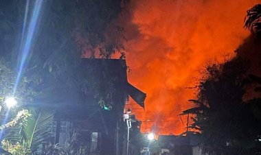 ชายแดนเดือดเสียงปืน-ระเบิดดังสนั่น! ทหารเมียนมา ถล่ม เมืองพญาตองซู กลายเป็นทะเลเพลิง