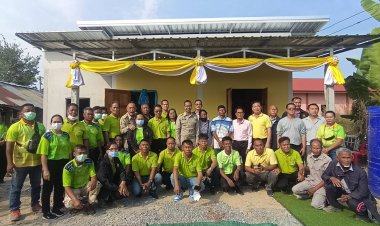 มอบบ้านให้ อปพร.ผู้ประสบอัคคีภัย