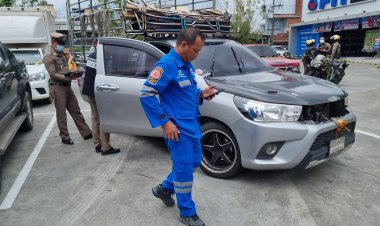 พบแล้วหนุ่มกู้ภัยทับสะแกนอนตายปริศนาในรถกระบะจอดคาปั้มที่หาดใหญ่