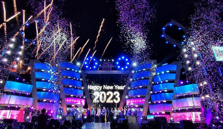 แสง สี เสียง สุดอลังการ“PATTAYA COUNTDOWN 2023”มอบความสุขส่งท้ายปีเก่าต้อนรับปีใหม่