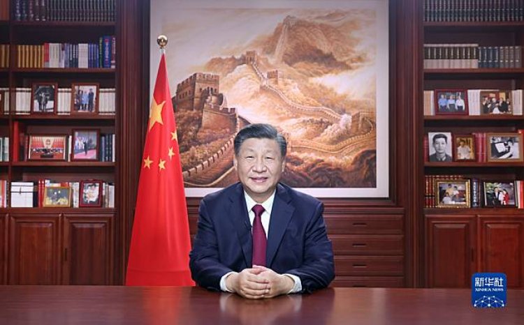 “สี จิ้นผิง”ผู้นำแดนมังกร กล่าวอวยพรปีใหม่ 2023 ขอชาวจีนพากเพียรสามัคคีสู้ยุคใหม่หลังโควิด