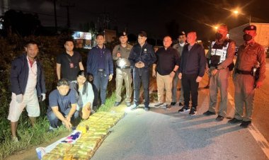 ตร.รวบ 2 ผัวเมีย ลอบขนยาบ้าจากเหนือลงใต้ 4 แสนเม็ดมูลค่า 12 ล้านบาท