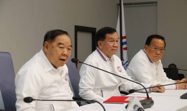 “บิ๊กป้อม”มั่นใจ“บิ๊กน้อย”คุมภาพรวมพรรค"พปชร." ทุกด้านสู้ศึกเลือกตั้ง