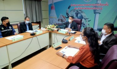 กกต.สมุทรปราการแถลง 3 รูปแบบพร้อมจัดการเลือกตั้ง ส.ส.8 เขต