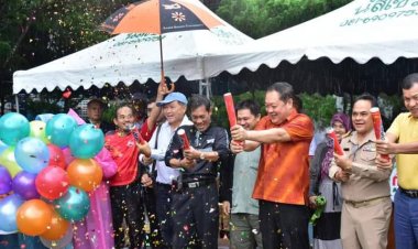 นราธิวาส เปิด วาร์ป มหกรรมกีฬาสี “ อัตตัรฯเกมส์ 2023 ” แยกหญิง-ชาย หลังโควิด 2019