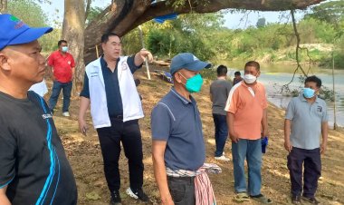 "นายกเคี้ยง" ลงพื้นที่ ร่วมแสดงความยินดีกับชาวบ้านตำบลพะวอ  ได้สะพาน คสล.ข้ามลำห้วยแม่ละเมา