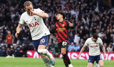 'เคน'ฮีโร่ซัดโทน'สปอร์ส'เปิดบ้านเฉือนชัย 1-0 คว้า 3 แต้มยึดที่ 4 พรีเมียร์ ลีก