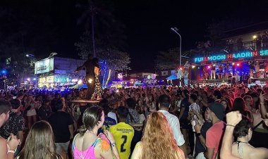 นนท.กว่า 5 หมื่นทะลักฟูลมูลปาร์ตี้ล้นหาดพะงัน เงินสะพัด กระตุ้นผู้ประกอบการสร้างรายได้พุ่ง