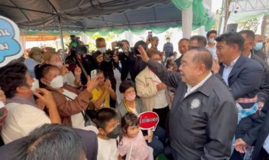 "ลุงป้อม"ลุยขอนแก่นสั่งเร่งแผนพัฒนาแก้มลิงแก่งน้ำต้อน เพิ่มแหล่งเก็บกักน้ำให้ชาวขอนแก่น