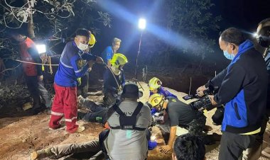 นาทีระทึกเร่งช่วยเด็ก 1 ขวบตกลงในท่อ ลึก 10 เมตร