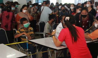 พิจิตรเปิดลงทะเบียนโควต้าจำหน่ายสลากกินแบ่งรัฐบาล100รายเปิดวันแรกแห่กันมา3,022 ราย