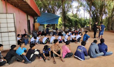 ตม.สงขลา ทลายแคมป์แรงงานต่างด้าวหลบหนีเข้าเมืองพื้นที่บางกล่ำจับ 33 ผู้ต้องหา ผู้นำพา-นายหน้า