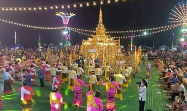 ยิ่งใหญ่!อบต.นนทรีเมืองปราจีนฯจัดงานประเพณีสู่ขวัญข้าวประจำปี'66 เพื่อแสดงความกตัญญูต่อพระแม่โพสพ