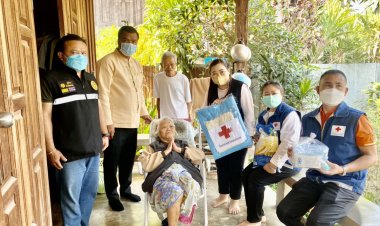 "กิ่งกาชาด-ผู้ใหญ่หมี แม่สอด"  มอบสิ่งของให้ ผู้ป่วยติดเตียง  ผู้พิการ-ผู้ยากไร้และผู้ด้อยโอกาส