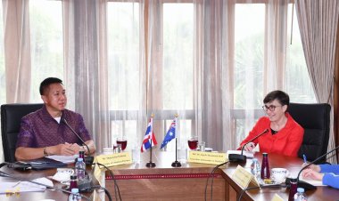 ทูตออสเตรเลียหารือผู้ว่าฯชลบุรีเรื่องการฟื้นฟูจังหวัดและแนวโน้มการลงทุนของต่างชาติในพื้นที่ EEC