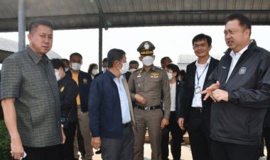 รมว.สุชาติ เยี่ยมโรงงานแปรรูปเนื้อสัตว์ ชูสถานประกอบการจ้างแรงงานถูกกฎหมาย ดูแลสิทธิ - สวัสดิการเท่าเทียม