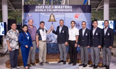 เปิดฉากการแข่งขันเรือใบ ILCA รุ่นใหญ่ “2023 ILCA6 มาสเตอร์เวิลด์ แชมเปี้ยนชิพ”
