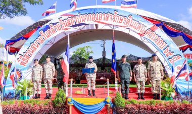 ปัตตานีจัดพิธีเนื่องในวันคล้ายวันสถาปนากองอาสารักษาดินแดน ประจำปี 2566