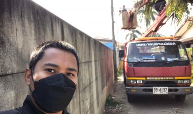 “DOOS สตาร์”  ประสานงาน ทน.แม่สอด ติดตั้งไฟฟ้าส่องสว่าง ซอยมูฮาญีรีน ถนนแม่สอด-แม่ตาว