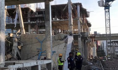 “ผบช.น.”เตรียมเสนอสนง.เขตห้วยขวางสั่งปิดพื้นที่ก่อสร้างอาคารหรูถล่ม ยุติการก่อสร้างชั่วคราว