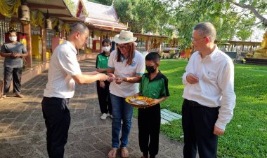 วาเลนไทน์ปีนี้!มอบใบโพธิ์ต้นพระศรีมหาโพธิ์-พระพุทธรูปปางตรัสรู้แด่คู่รักหว่านฉ่ำเป็นของขวัญที่ระลึก