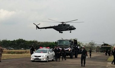 ฮ.กองทัพบกนำร่างนร.นายร้อย"ภูวนัย กำลังดี"พลีชีพจากอุบัติเหตุรถถังพลิกคว่ำขณะฝึกที่ลพบุรีกลับมาตุภูมิปราจีนบุรี