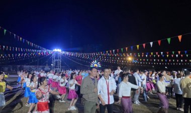 พรรครวมแผ่นดินร่วมพิธีเปิดงานโครงการรำวงย้อนยุคเพื่อสุขภาพ สานสัมพันธ์ สร้างความสุขสามัคคี สร้างรอยยิ้ม