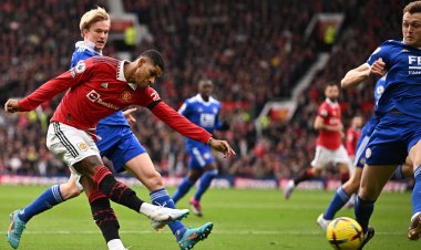 สาวกผีมีลุ้นแชมป์!แมนฯยูไนเต็ด เปิดรังไล่ขยี้"เลสเตอร์" 3-0 จี้จ่าฝูงพรีเมียร์ลีกแค่ 5 แต้ม