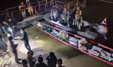 นรข.เชียงรายสกัดจับยาบ้า 6.4 ล้านเม็ด ลอบขนข้ามโขงเตรียมส่งนายทุนกทม.