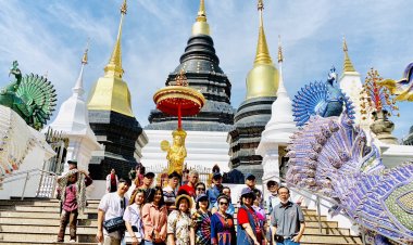 ฮิลใจสายมูฯนจอ.ทอ. รุ่น 18 ขึ้นเหนือเดินสายบุญ