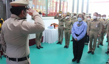 หม่อมหลวงสราลี กิติยากร เยี่ยมชมกิจกรรมของเรือนจำอำเภอเบตง