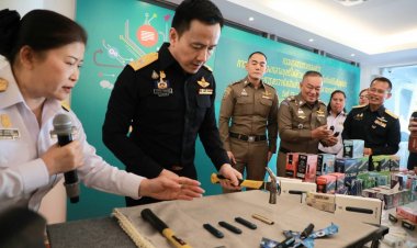 กรมศุลกากรทำลายบุหรี่ไฟฟ้าและของกลางอื่นที่คดีถึงที่สุดแล้ว มูลค่ากว่า 72 ล้านบาท