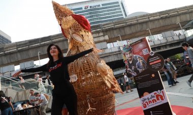 องค์กรพัฒนาเอกชนระดับโลก มุ่งเน้นการยกระดับสวัสดิภาพสัตว์ ระดมศิลปิน รังสรรค์งานศิลป์ 4 สาขา ร่วมแสดงพลังปลดแอกการเลี้ยงไก่ฟาร์มไร้มนุษยธรรม จัดงาน “เอ้ก-อี-เอ้ก อ๊ากกก”