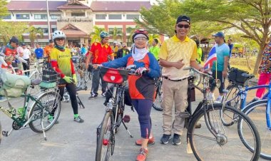 ผู้ว่าฯ ปัตตานี -นายอำเภอเมือง นำปั่น กินลม ชมวิวแนะนำแหล่งท่องเที่ยวเมืองปัตตานี ตอน ปั่น 3 เล