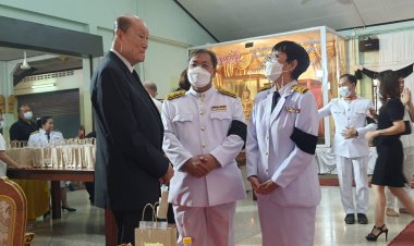 "ศาสตราจารย์ ดร. วิจิตร"ประธานพิธีพระราชทานเพลิงศพ "ช่วยเลี้ยง"บิดา"รองศาสตราจารย์ ดร.ธิติพัฒน์ "