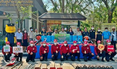 ‘ซีพี-เมจิ’ ร่วมสู้วิกฤตควันพิษต่อเนื่อง! มอบอุปกรณ์ป้องกัน-ดับไฟป่า หนุน กรมอุทยานแห่งชาติฯ ดูแลป่าไม้อย่างยั่งยืน