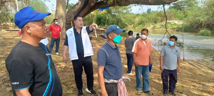 "นายกเคี้ยง" ลงพื้นที่ ร่วมแสดงความยินดีกับชาวบ้านตำบลพะวอ ได้สะพาน คสล.ข้ามลำห้วยแม่ละเมา