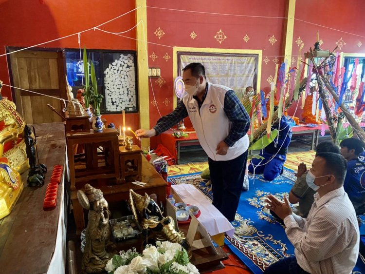 “นายกเคี้ยง” พลังประชารัฐ ร่วมงานทำบุญสืบชะตา ครบรอบ 11ปี สมาคมกู้ภัยพระธาตุผาแดง..."คนบ้านเฮา"