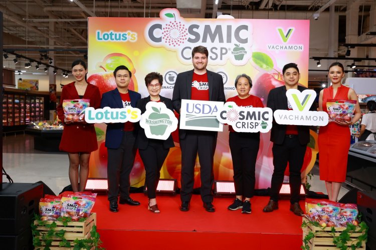 osmic Crisp®’ แอปเปิลสายพันธุ์ใหม่ จากแบรนด์วอชิงตันแอปเปิล USA สุดยอดสายพันธุ์ ลิขสิทธิ์เฉพาะรัฐวอชิงตัน