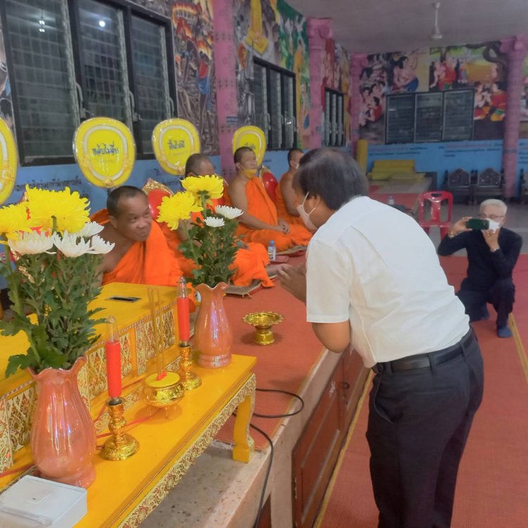 นายกทน. แม่สอด ประธานจุดธูปเทียนงานศพอภิธรรมศพ "คุณตุ้ม ลักขณา พินิจวงษ์" นักธุรกิจด้านอัญมณี