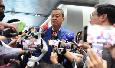 "เศรษฐา" บอกฤกษ์ดีถึงเวลาทำการเมือง พร้อมช่วย "เพื่อไทย-อุ๊งอิ๊ง" หาเสียงเลือกตั้ง