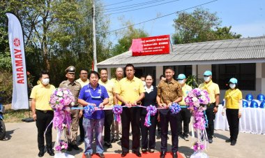 ผู้ว่าฯชลบุรี เปิดศูนย์การเรียนรู้เพื่อพัฒนาทักษะอาชีพจักรยานยนต์ และการอบรมการขับขี่ปลอดภัย เกาะสีชัง