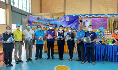 กาชาดศรีสะเกษผนึกรพ.ศรีสะเกษออกหน่วยรับบริจาคโลหิตเฉลิมพระเกียรติฯที่อ.โพธิ์ศรีสุวรรณ